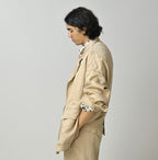 Linen Sateen Uma Jacket