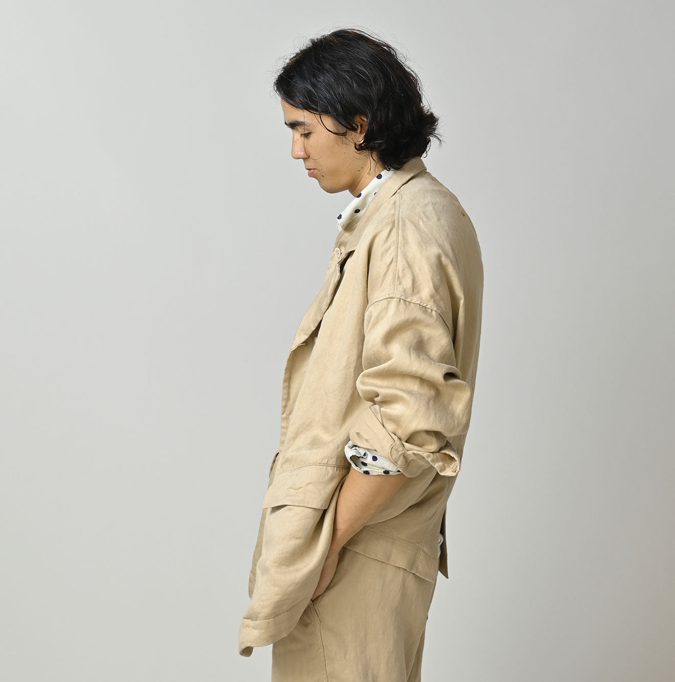 Linen Sateen Uma Jacket