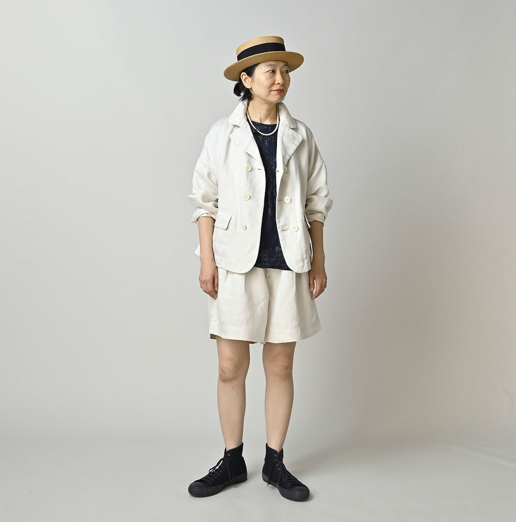 Linen Sateen Uma Jacket