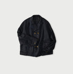 Indigo Linen Sateen Uma Jacket