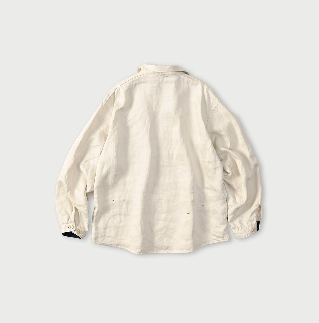 Linen Sateen 908 Duffer Shirt