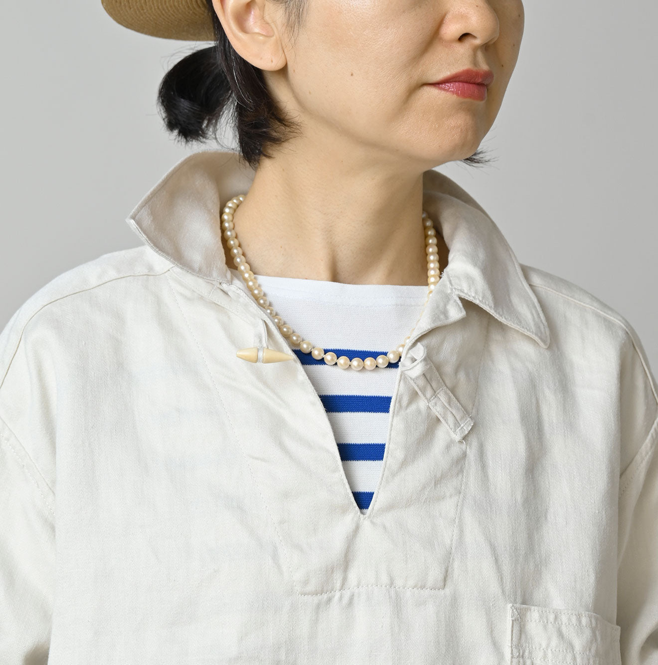 Linen Sateen 908 Duffer Shirt