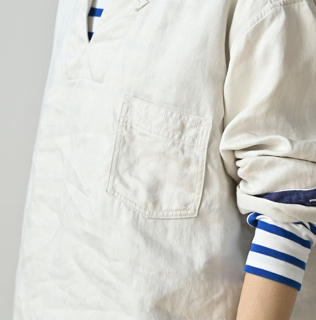 Linen Sateen 908 Duffer Shirt