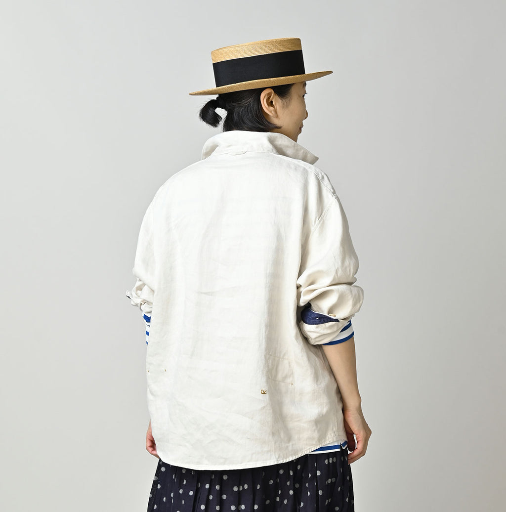 Linen Sateen 908 Duffer Shirt