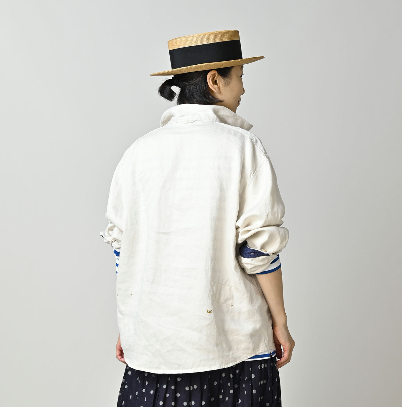 Linen Sateen 908 Duffer Shirt