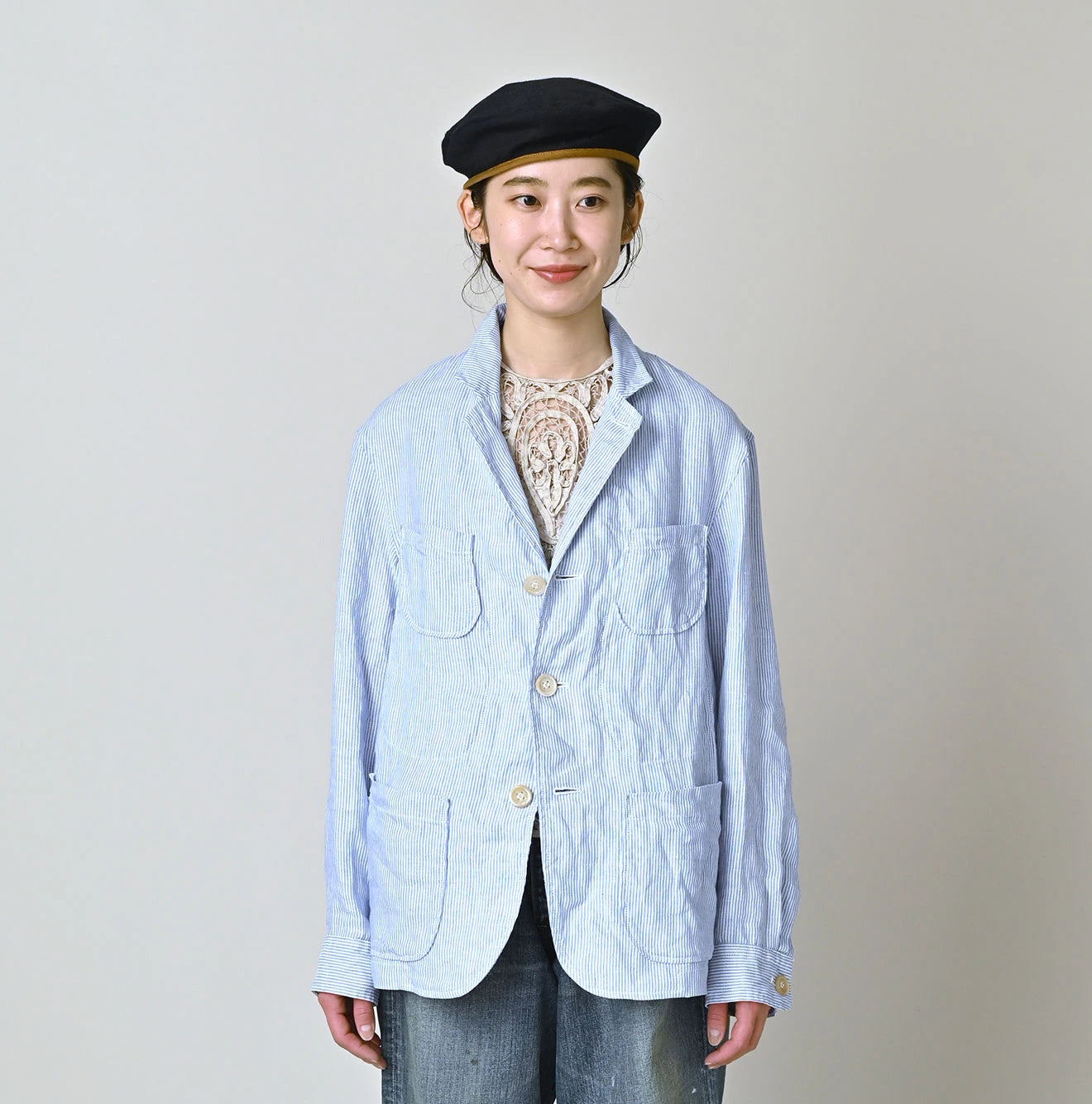 Linen OX 908 4-pocket Shirt