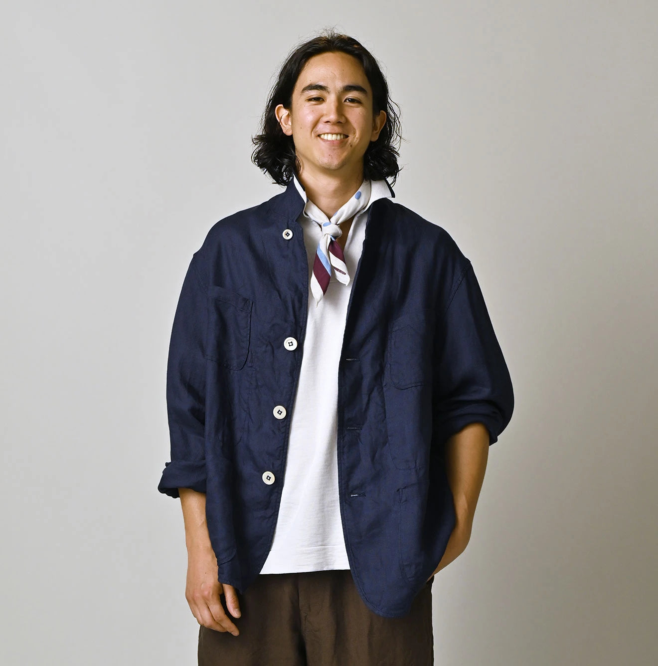 Linen OX 908 4-pocket Shirt