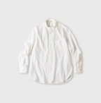 No.180 Miko 908 Loafer Stand Collar Shirt White