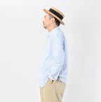 No.180 Miko 908 Loafer Stand Collar Shirt Male Model