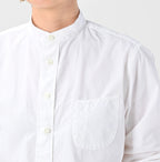 No.180 Miko 908 Loafer Stand Collar Shirt Detail