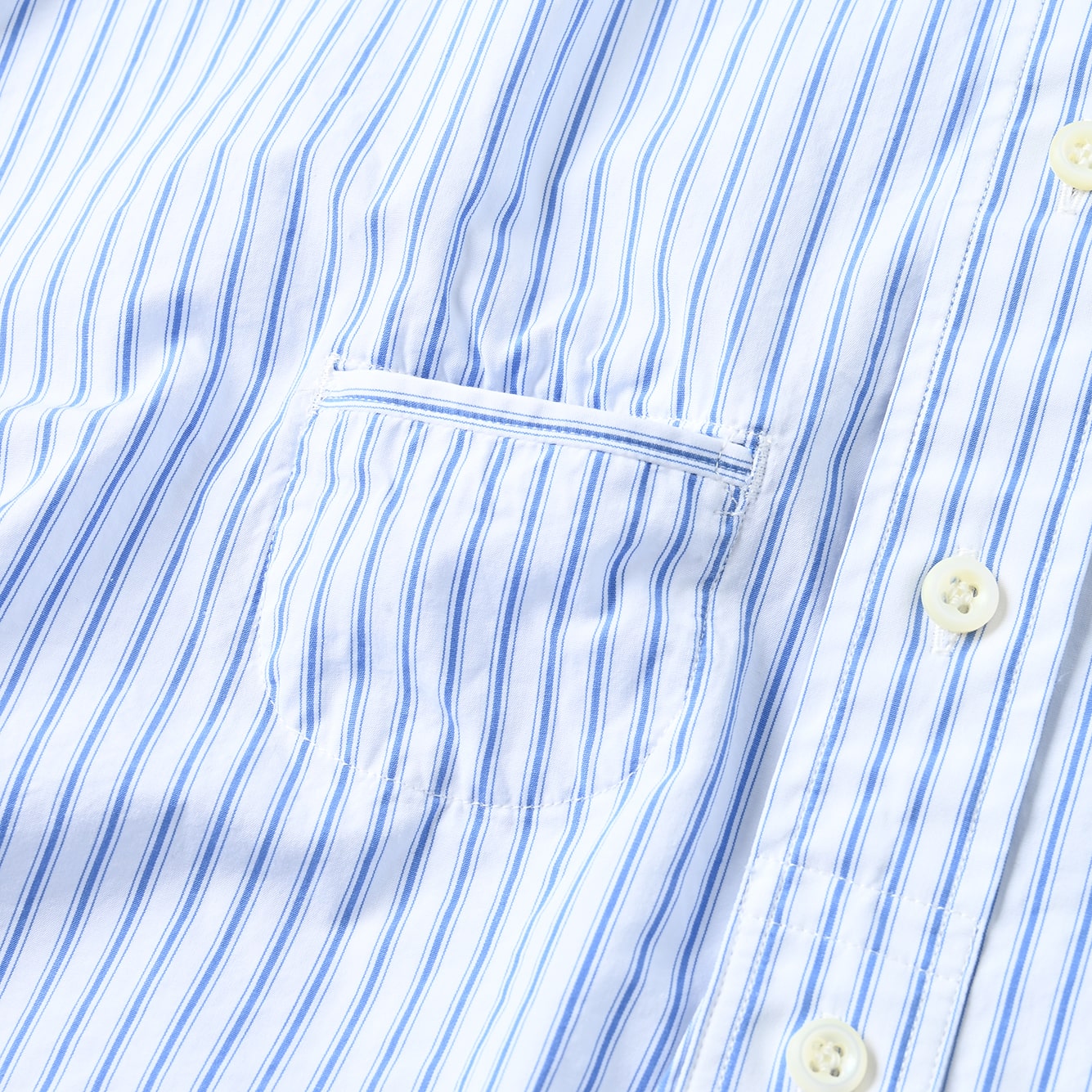 No.180 Miko 908 Loafer Stand Collar Shirt Detail