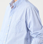 No.180 Miko 908 Ocean Button Down Shirt Detail