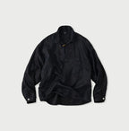 Indigo Linen Sateen 908 Duffer Shirt
