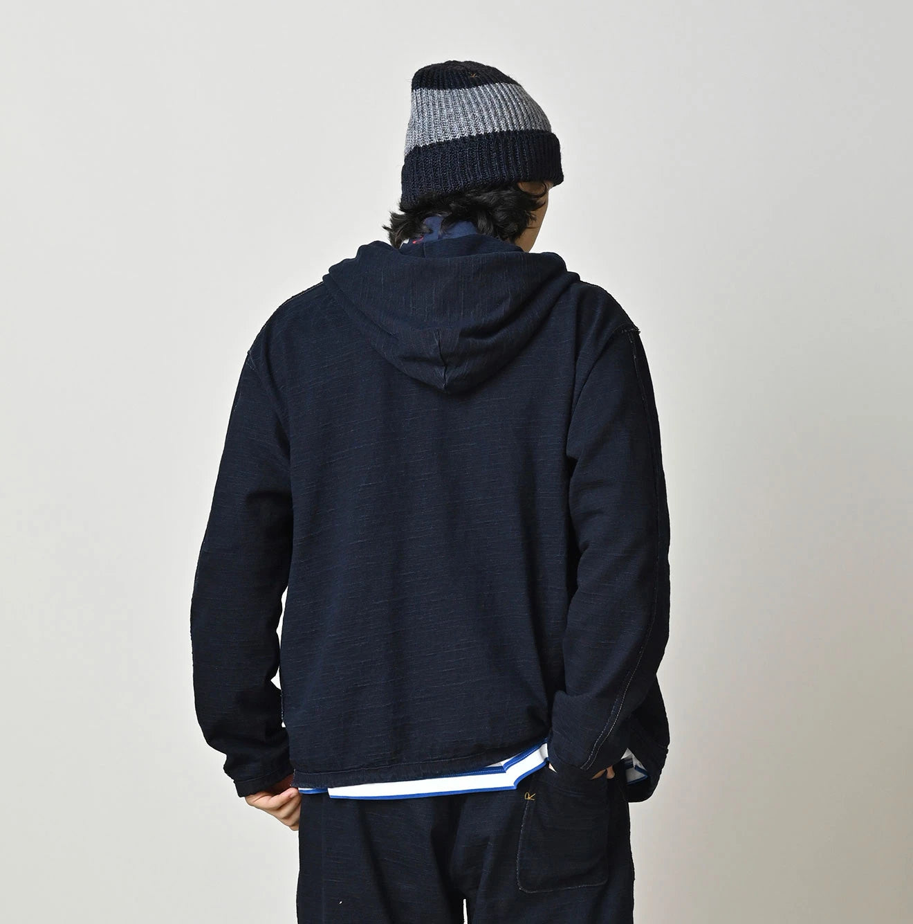 Indigo Dekoboko Tenjiku 908 Binder Hoodie