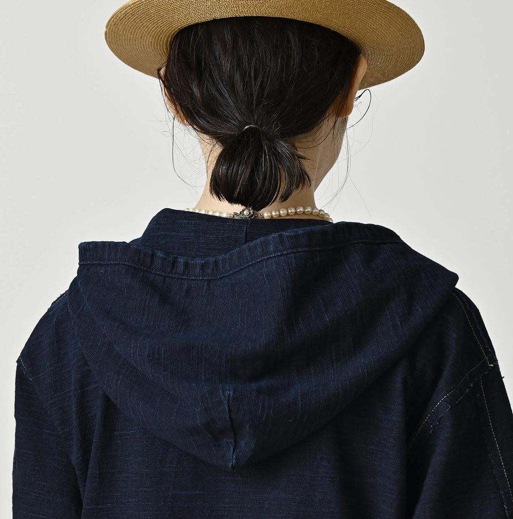 Indigo Dekoboko Tenjiku 908 Binder Hoodie