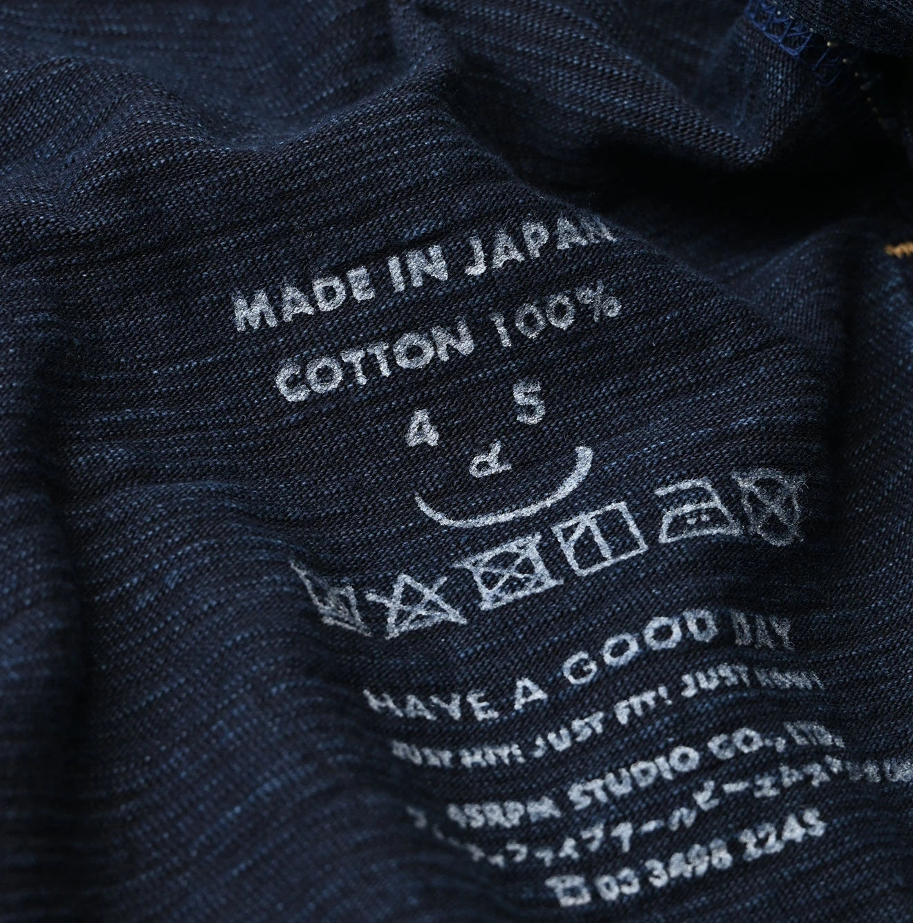 Indigo Dekoboko Tenjiku 908 Binder Hoodie