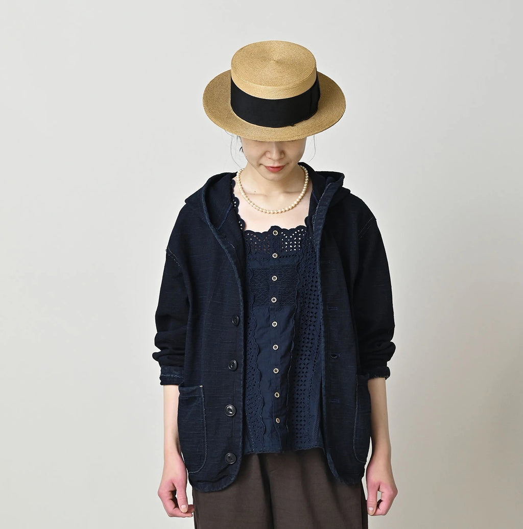 Indigo Dekoboko Tenjiku 908 Binder Hoodie