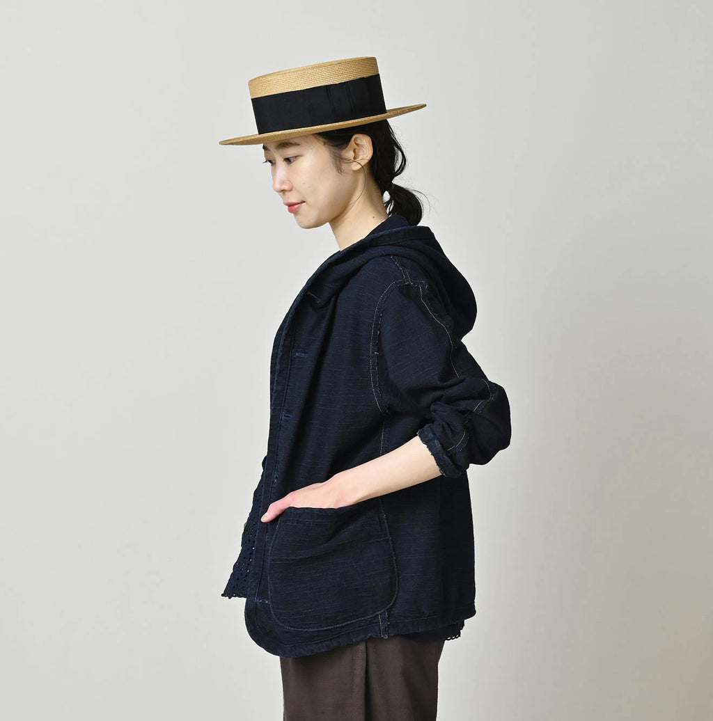 Indigo Dekoboko Tenjiku 908 Binder Hoodie
