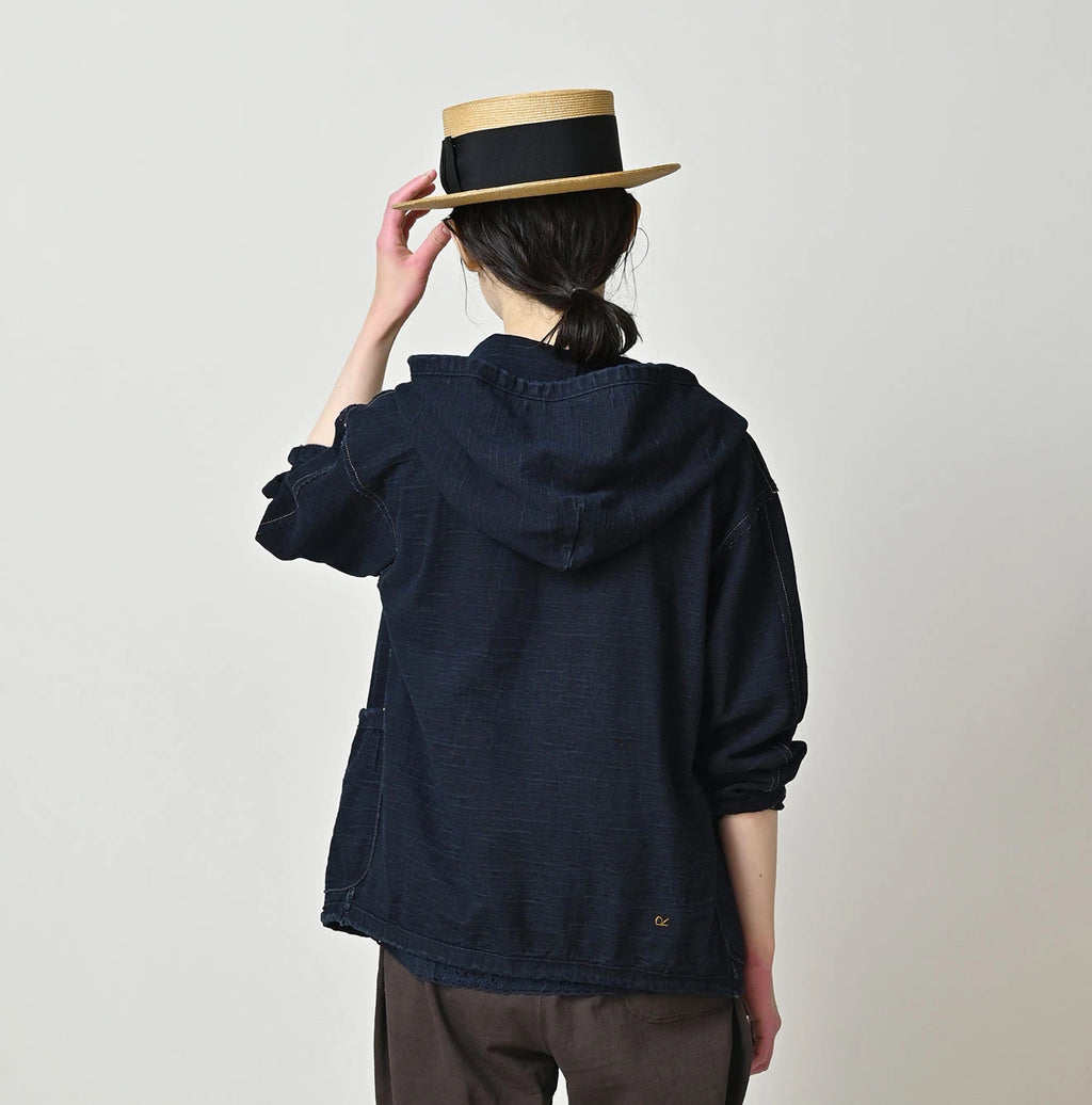 Indigo Dekoboko Tenjiku 908 Binder Hoodie