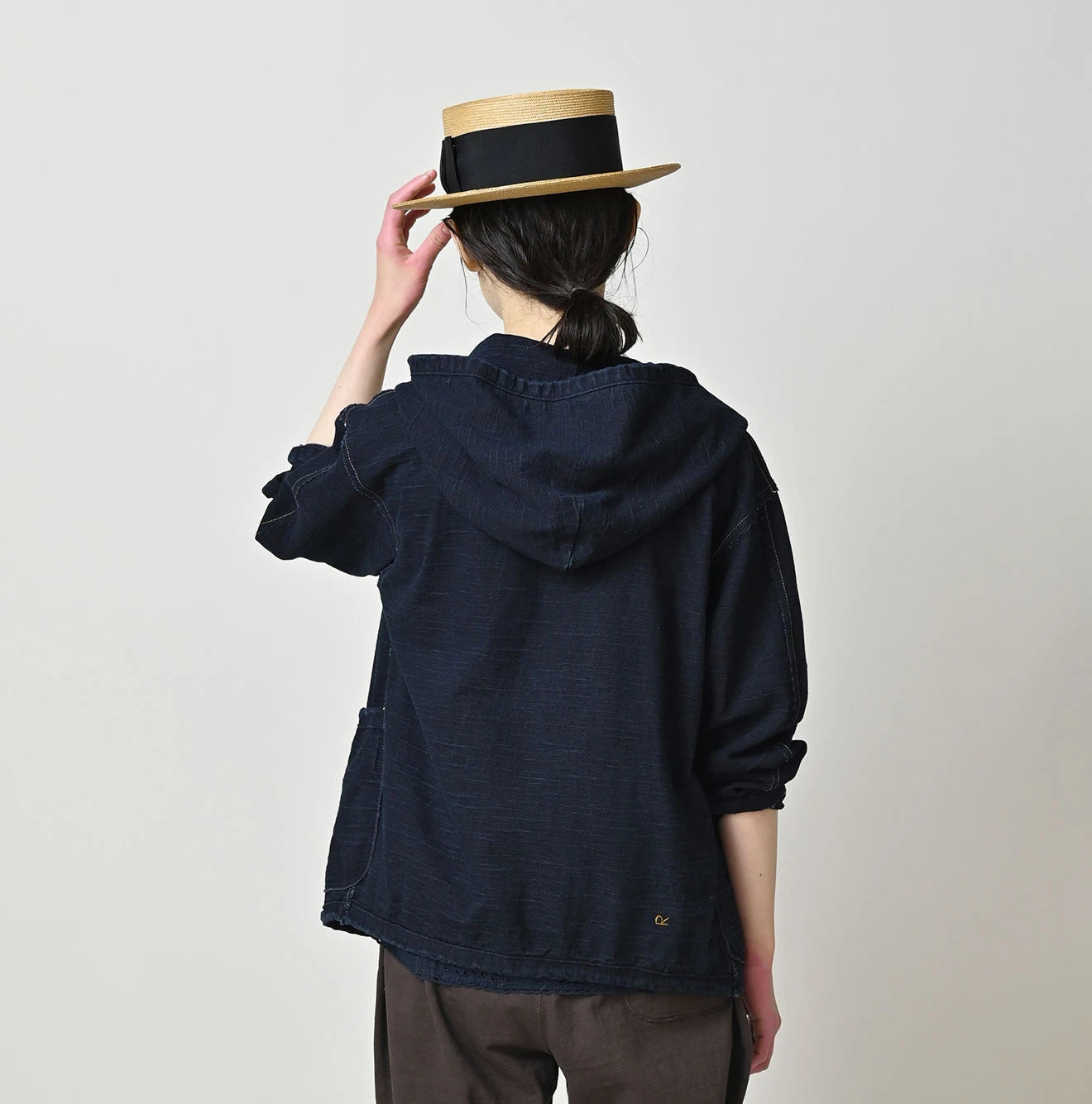 Indigo Dekoboko Tenjiku 908 Binder Hoodie