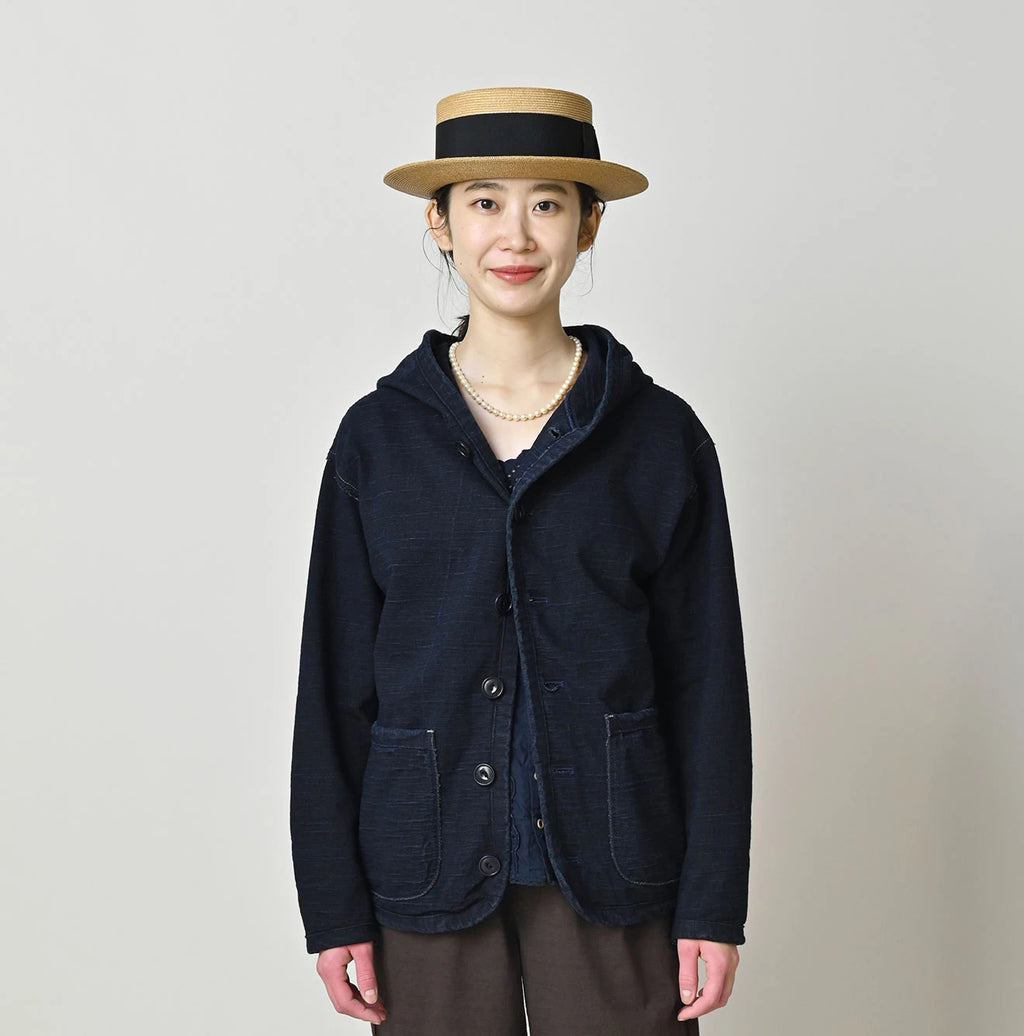 Indigo Dekoboko Tenjiku 908 Binder Hoodie