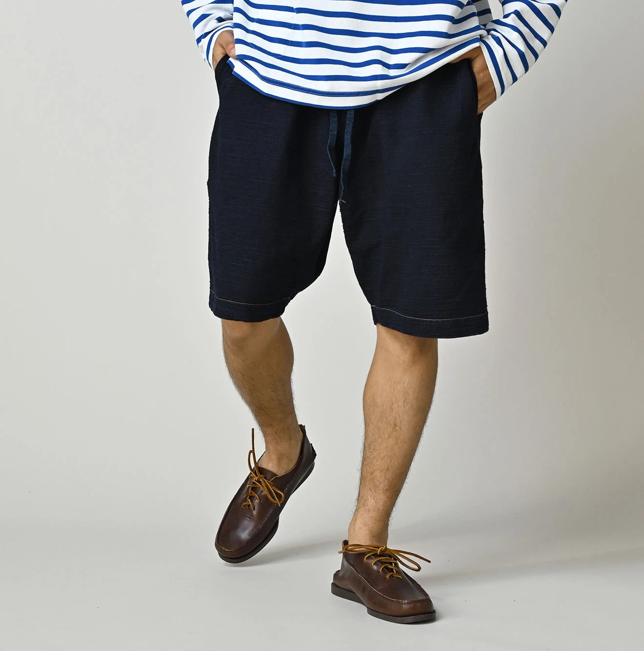 Indigo Dekoboko Tenjiku 908 Short Pants