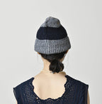 Linen Ridge Knit Cap