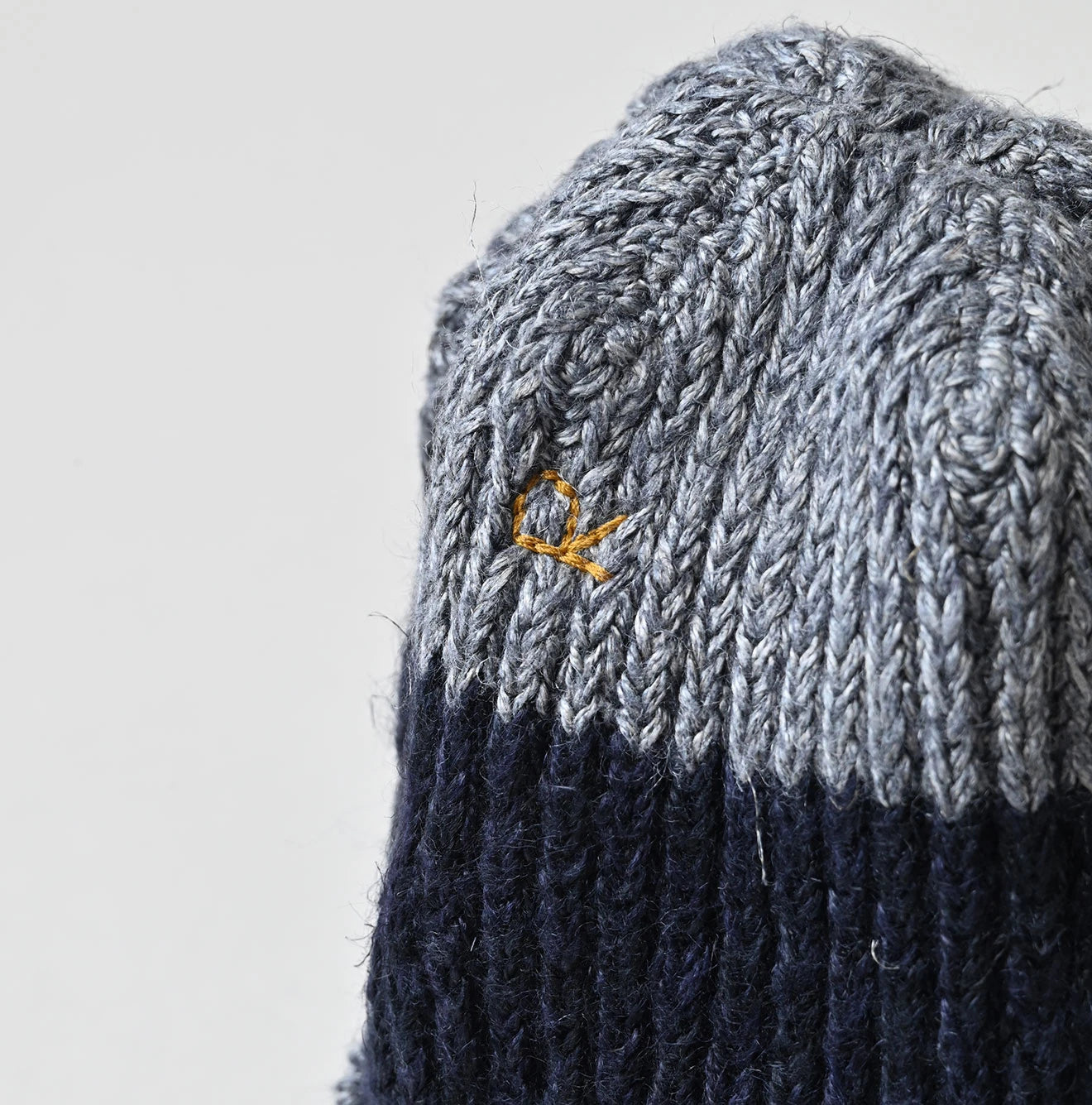 Linen Ridge Knit Cap