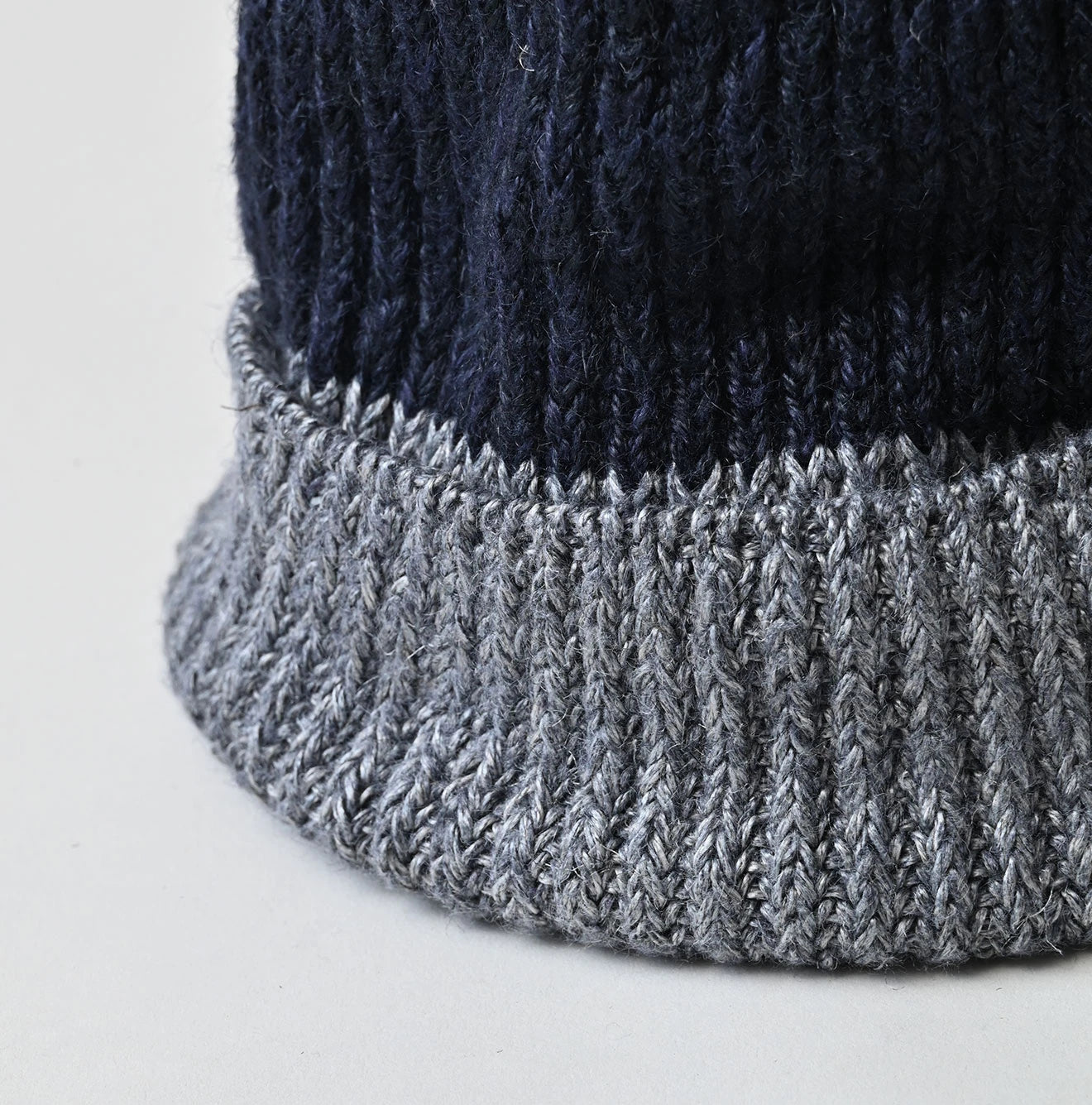 Linen Ridge Knit Cap