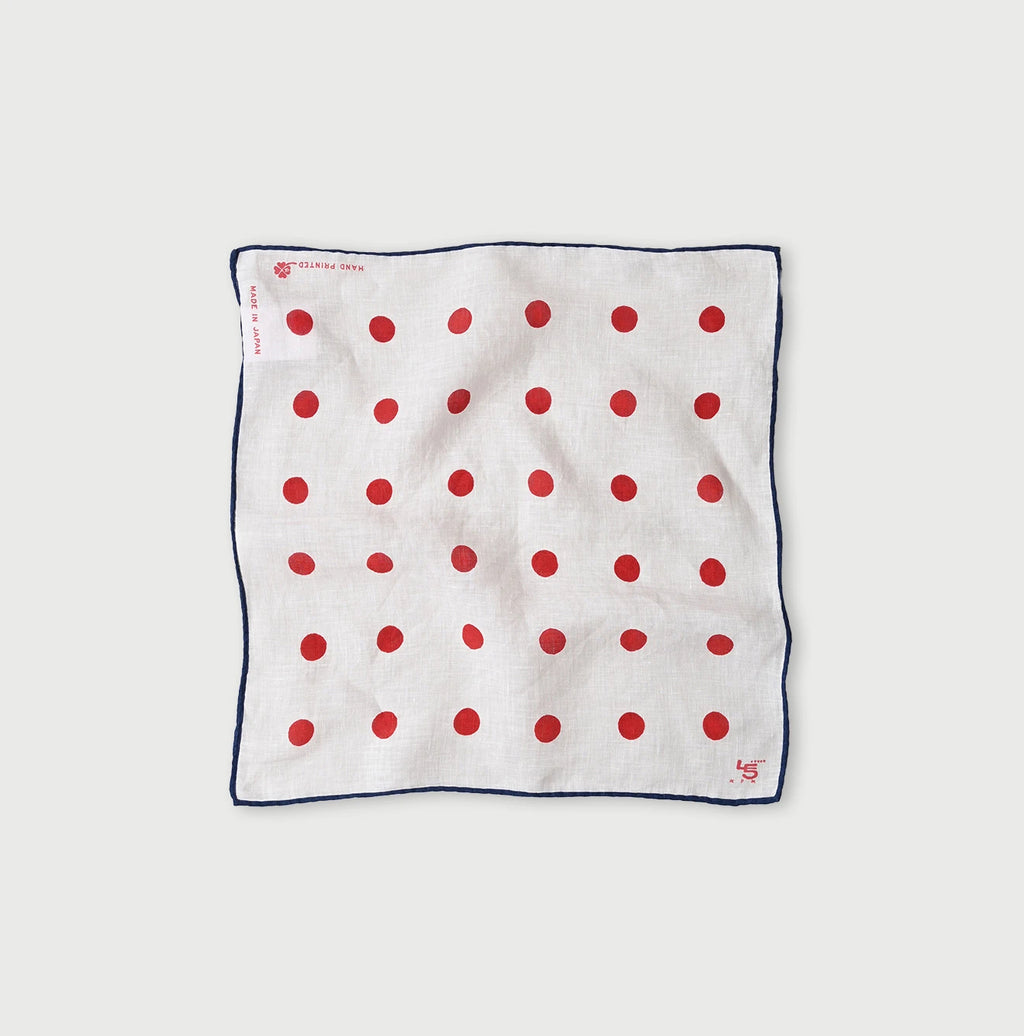 Linen Trois Handkerchief