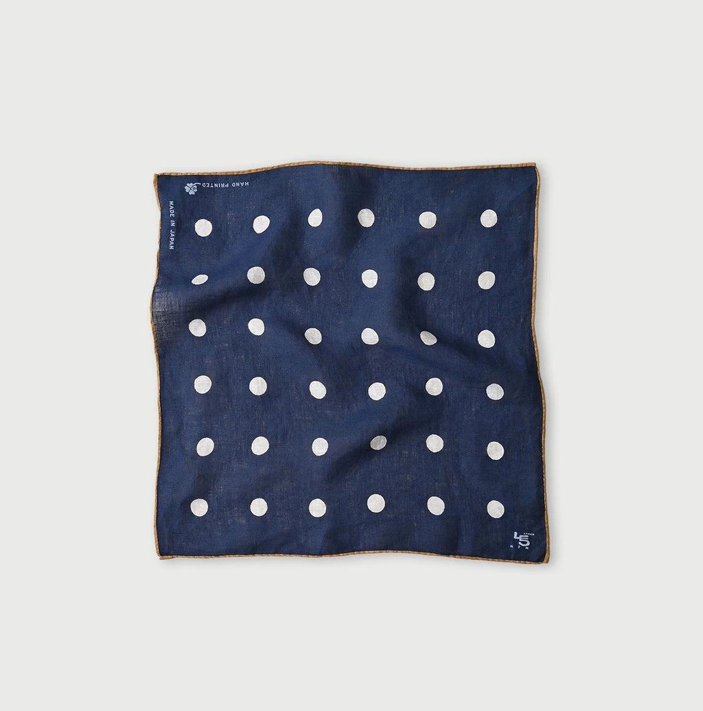Linen Trois Handkerchief