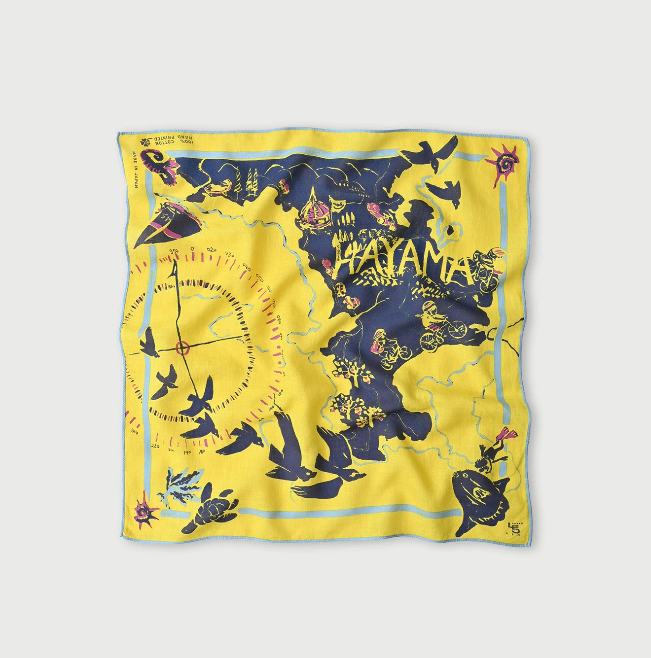 Supima Aya Cruise Map Bandana