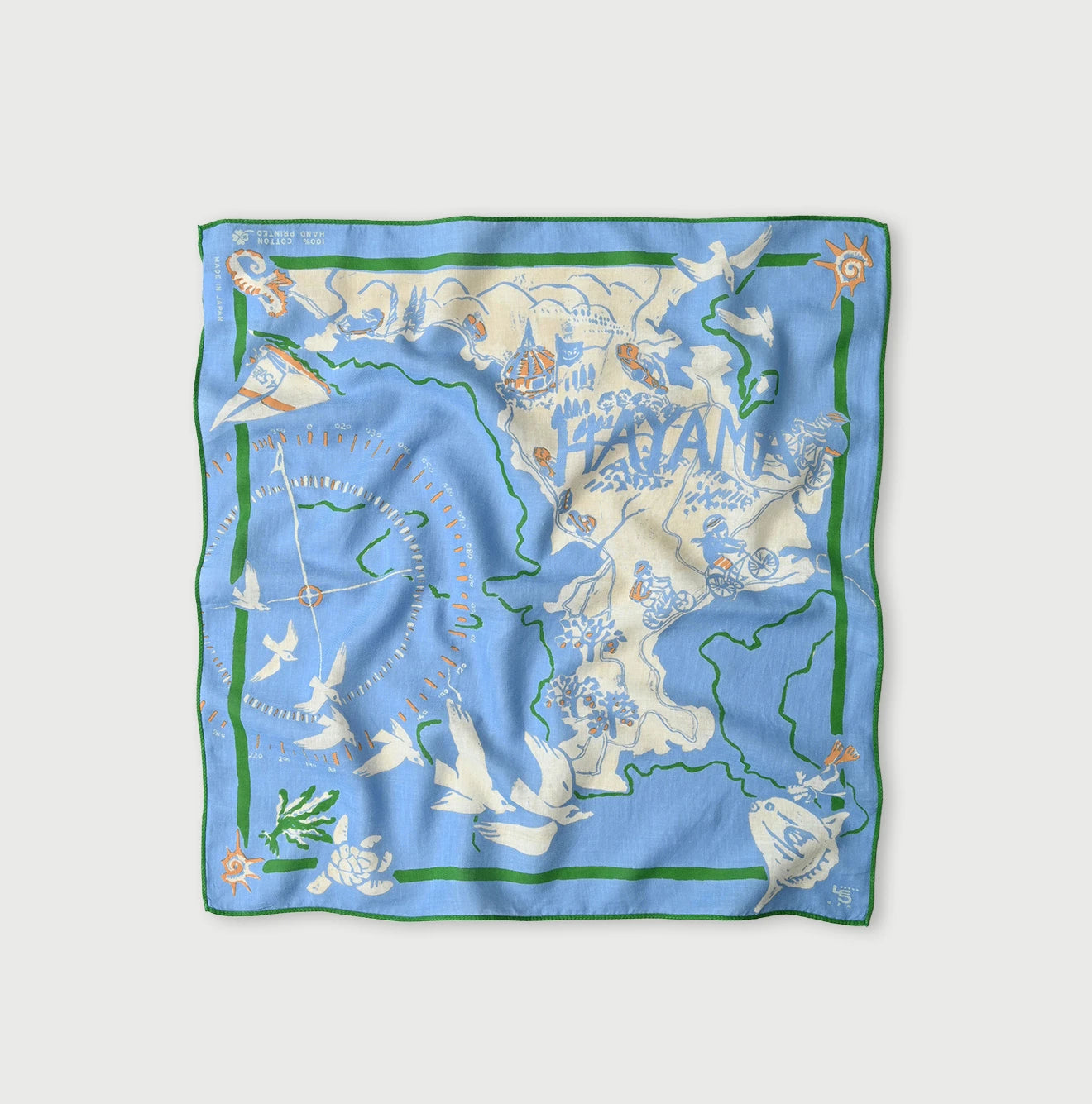 Supima Aya Cruise Map Bandana