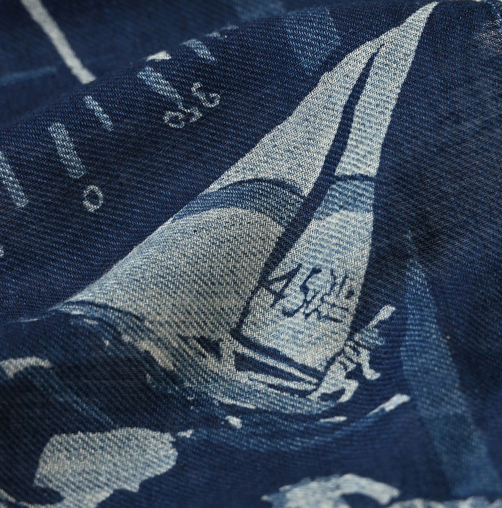 Indigo Australian Aya Cruise Map Bandana