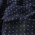 Indigo Gauze Bandana x Dots Stole