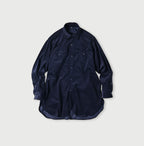 Pin Corduroy 908 Gatcha-Pocket Shirt Navy