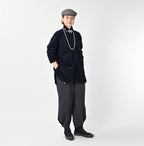 Pin Corduroy 908 Gatcha-Pocket Shirt Female Model