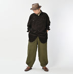 Pin Corduroy 908 Gatcha-Pocket Shirt Male Model