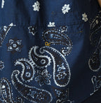 Indigo Hira Bandana Mix 908 Ocean Button Down Shirt