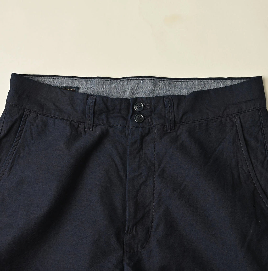 Indigo Thin Back Satin 908 Nîmes Pants