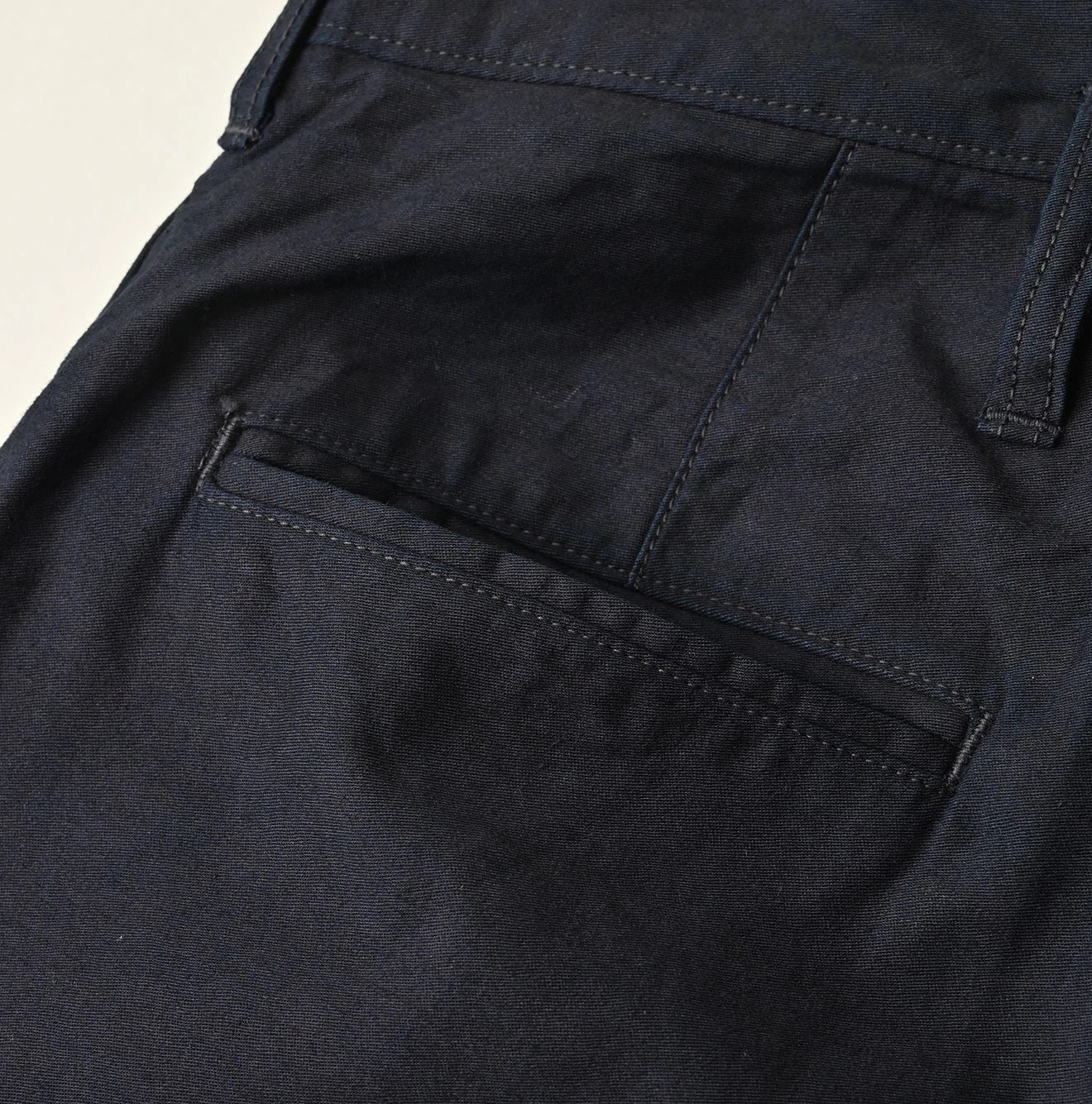 Indigo Thin Back Satin 908 Nîmes Pants