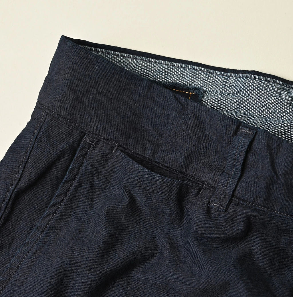 Indigo Thin Back Satin 908 Nîmes Pants
