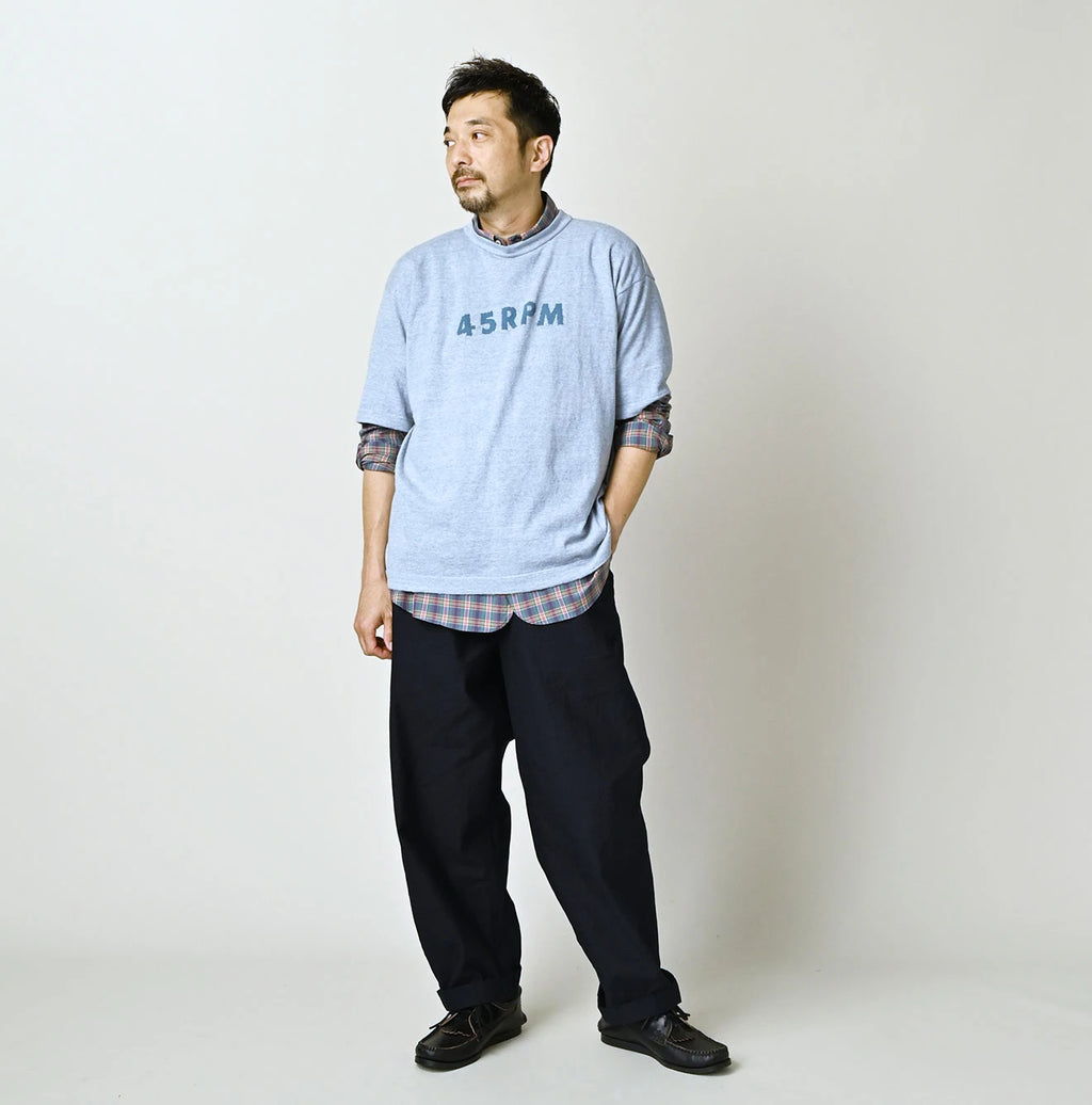 Indigo Thin Back Satin 908 Nîmes Pants