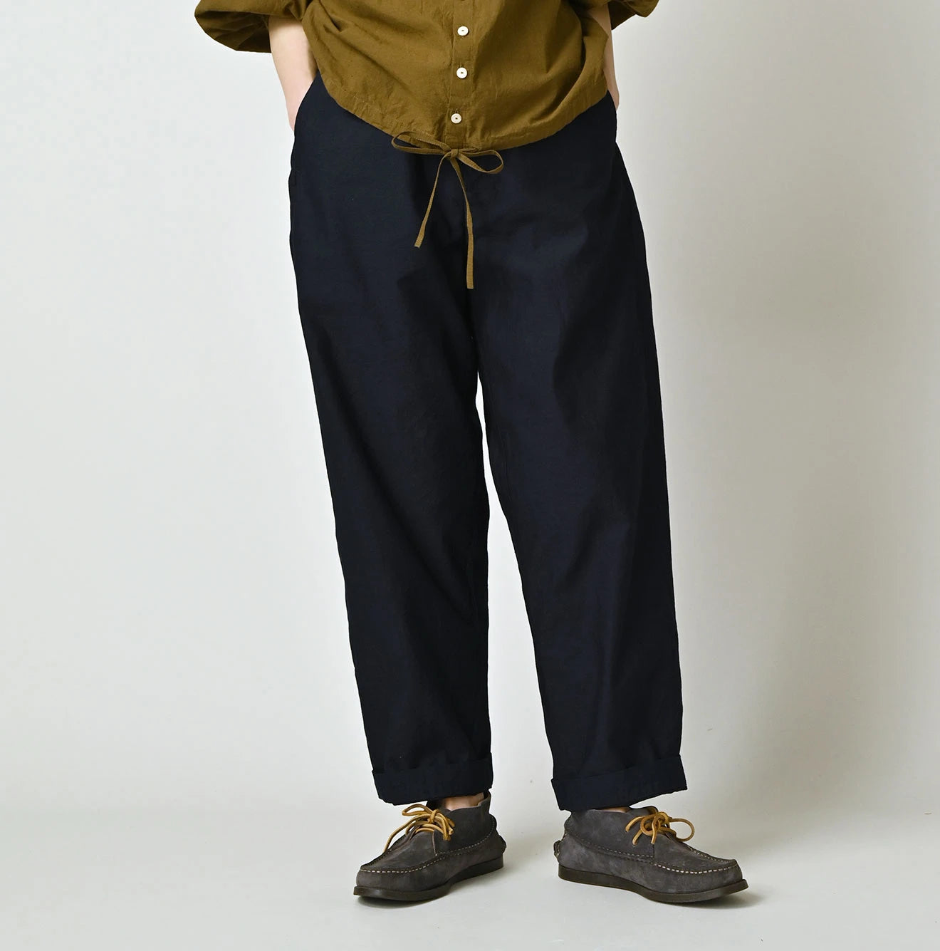 Indigo Thin Back Satin 908 Nîmes Pants