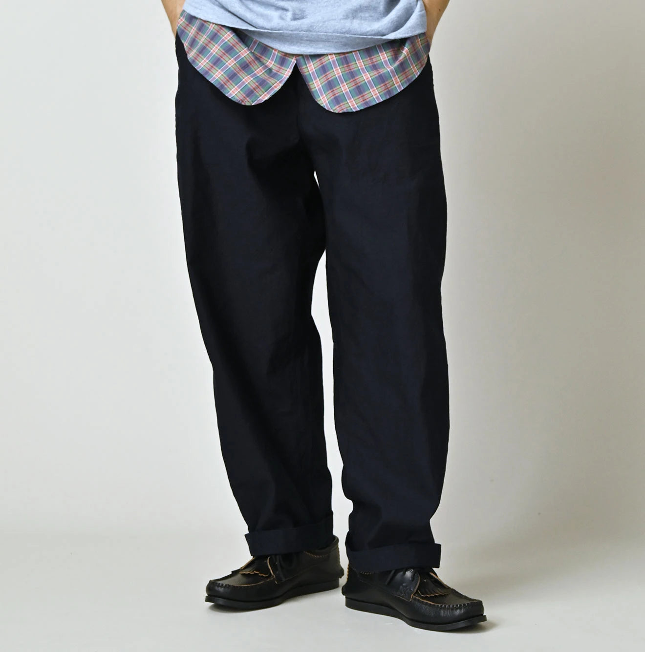 Indigo Thin Back Satin 908 Nîmes Pants