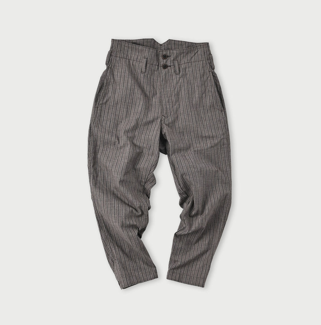 Yorimoku Cotton Tweed 908 Joppan Yorimoku Stripe