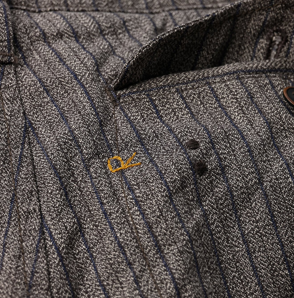 Yorimoku Cotton Tweed 908 Joppan Detail