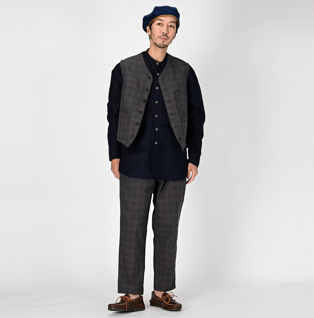 Yorimoku Cotton Tweed 908 Joppan Male Model