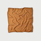 Silk Polka Dot Big Bandana