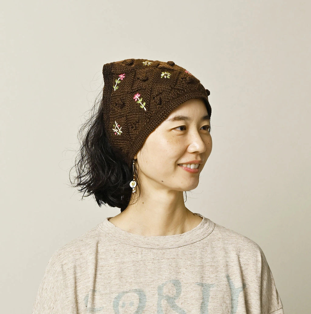 Pom-pom Flower Hair Band